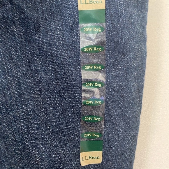 LLBean Blue Slim Leg Skinny jeans - Picture 3 of 7